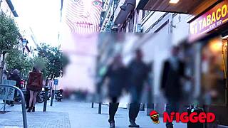 pretty spanish melanie dior skinny 18+ town beauty shaved pussy craves rough black monster cock pounding
