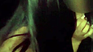 husband films wife at gloryhole fun