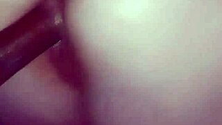 slut resaboo xxx bent over for bbc monster cock gaping her shaved pussy sloppy