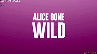 alice wild takes cumshot facial after doggystyle tits fuck sideways slow motion
