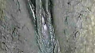 my super horny shaved pussy fingering feels soo good part 1