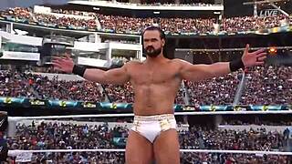 gunther battles sheamus and drew mcintyre for intercontinental title at wrestlemania 39