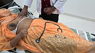 😏 doctor sneaks into hospital room to fuck horny indian patient 😈