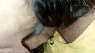 made him cum hard with my deep suck and handjob pov