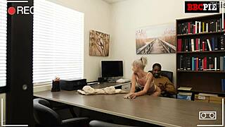 office slut you craving this big black cock pounding your tight pussy at work?