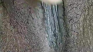 my super horny shaved pussy fingering feels soo good part 1