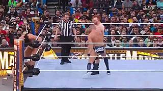 gunther battles sheamus and drew mcintyre for intercontinental title at wrestlemania 39