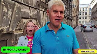 Does Irina Cages' Big Ass Bounce Wildly on Her Man's Stepson Behind His Back?