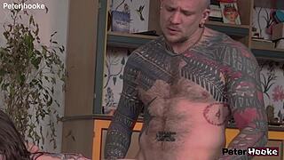 Multi orgasmic brunette slut gets facials from two alt hunks sunny daze peter hooke davin strong in dorm