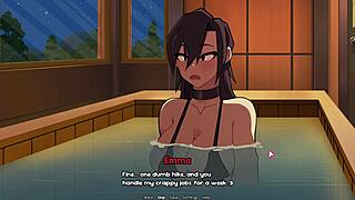 Steamy Bath With Stepsis Emma Bubbles And Curves In Bbw Hentai Parody Part 22