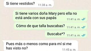doña mary got so horny n sent me her hot latina nudes 😩