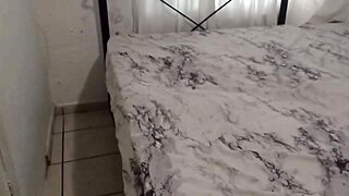 mama chubby bbw cleans the room in her tight curvy outfit