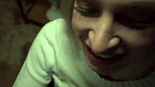 Busty Blonde Micky Muffin Tempts with Deepthroat and Face Fuck in Bedroom