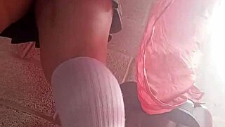 I'm obsessed with this sexy Latina student's tiny skirt riding up during her tennis class upskirt tease