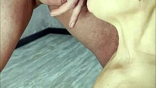 stepson, your mom gives the best blowjob ever... swallow every drop?