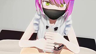 towa's japanese footjob handjob blowjob ends in hot cumshot