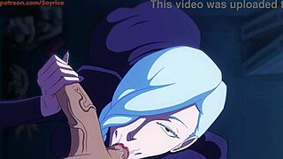 mei mei slurps stranger's huge cock deep jujutsu kaisen style 🍆💦