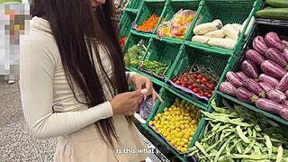 teacher spots my wet cucumber in store