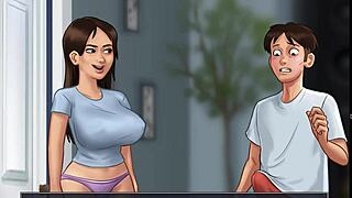 debbie explores summertime saga adventures in first spanish episode