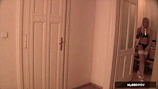 Heart Pounding as Busty Housewife Natalli Takes Brutal Anal from Boyfriend