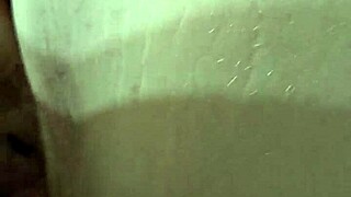 chubby girl's tight pussy stretched by fat cock deep inside