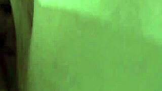 chubby girl's tight pussy stretched by fat cock deep inside