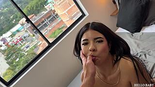 horny colombian emily white taking dick in every hole creampie loving it? 🔥🍆🇨🇴