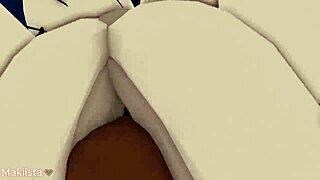 she left her friend outside then spotted the salesgirl riding bbc dick and joined in groping and fucking