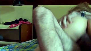 Girlfriend's Curvy Latina Body On Vacation Bed Got Me Hard!