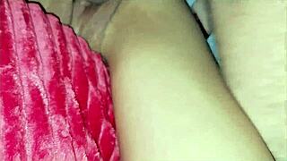 Pequeña filipina begs papi to pay neighbor's debts with her tight holes!!
