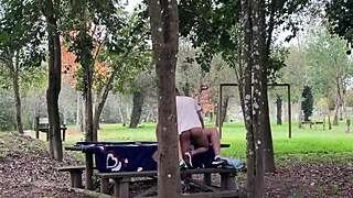Stepmom Caught Banging Outdoors By Stepfamily Eyes!