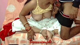 village bhabhi endures first rough painful pounding session