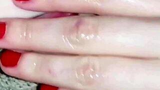 Ever wonder how stepmom's super puffy pussy looks with sensual red lipstick?