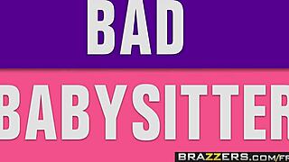 b got boobs kylie page sneaks naughty fun with keiran as bad babysitter
