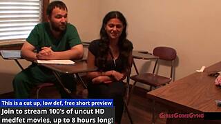 YESENIA SPARKLES IN TAMPA UNIVERSITY ENTRANCE PHYSICAL SHOWER HUMILIATION!