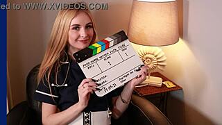 ever wonder how much cum victoria greene gulps from cock at the milking table in uniform?