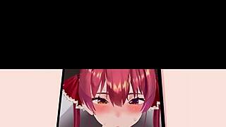 redhead big tits expand massively in 3d hq anime pov breast play?