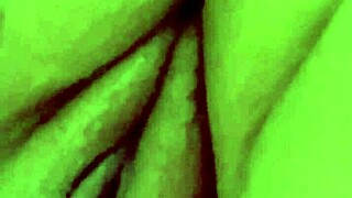 blonde bbw wife masturbates her fat pussy solo with monster cock toy