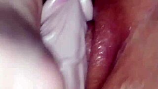 Ever wonder how stepmom's super puffy pussy looks with sensual red lipstick?