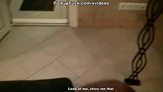 Hot Blonde Pickup Fuck with Asian Hottie Outdoor!