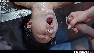 imagine transgender matty mila pounding petite asian girl's ass doggystyle creampie cumflation shemale hairy rough squirting! 🤯🍑💦
