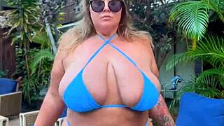 BBW milf vacation teasers