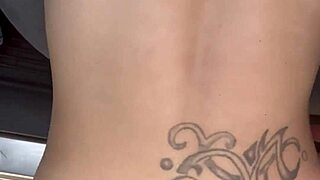 Damn this young whore loves watching her pussy get pounded on cam!