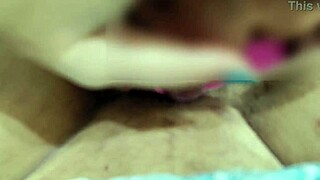 Desi Bhabhi Fucked Hard on Bed While Chatting with Husband