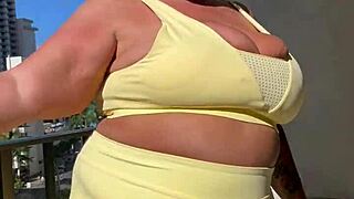 BBW milf vacation teasers