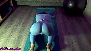 Yoga Slut Feels Anal Bliss