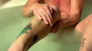 uh pt 1 foot fetish got me shavin legs gettin all naked n wet
