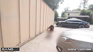Lana Rhoades Craves Cop's Huge Cock in Wild Car Test Drive