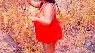 Can This Squirt Queen Handle Outdoor Forest Fuck in Kinky Style?
