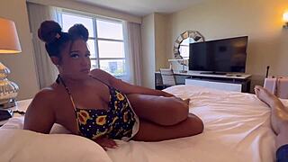 i creampie my juicy big ass co worker in hotel after sloppy doggystyle riding